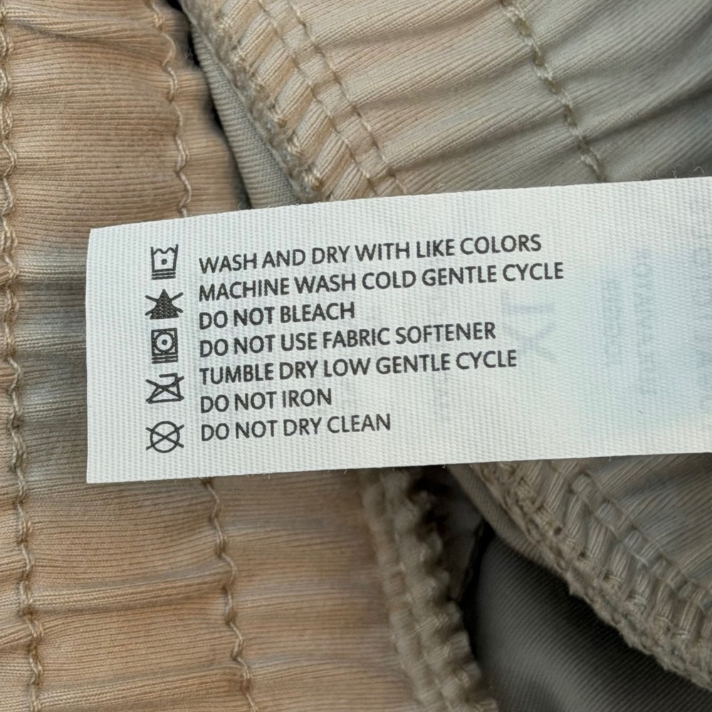 Yogalicious Lux Aviator Jogger Pant Beige Stone Cargo Women XL High Rise Stretch - Picture 11 of 11